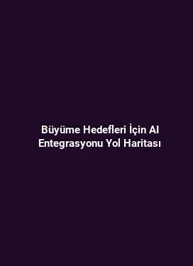 Büyüme Hedefleri İçin AI Entegrasyonu Yol Haritası
