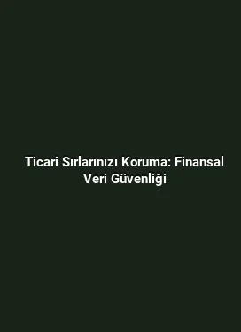 Ticari Sırlarınızı Koruma: Finansal Veri Güvenliği
