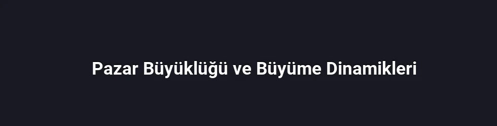 Pazar Büyüklüğü ve Büyüme Dinamikleri